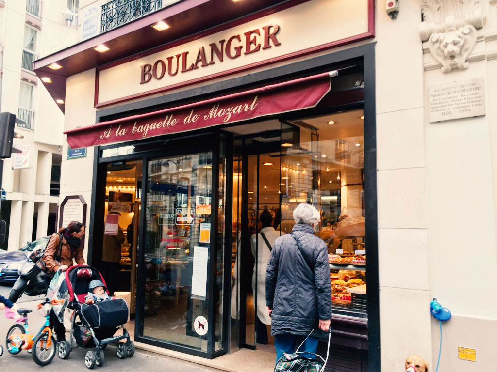 パリのアパートメント周辺の美味しいブーランジェリー
